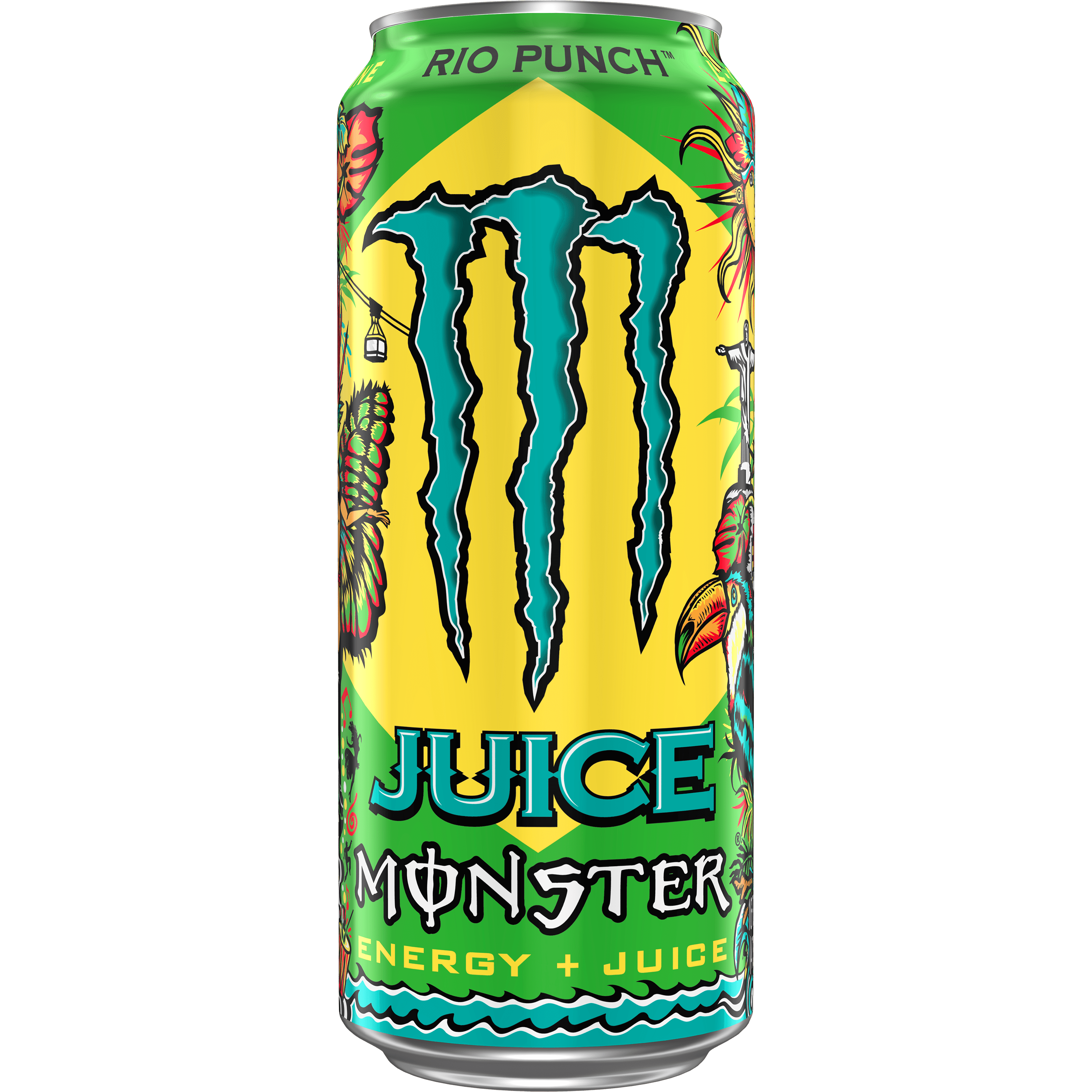 Juice Monster Rio Punch Energy Drink, 16 oz Can - Monster Energy