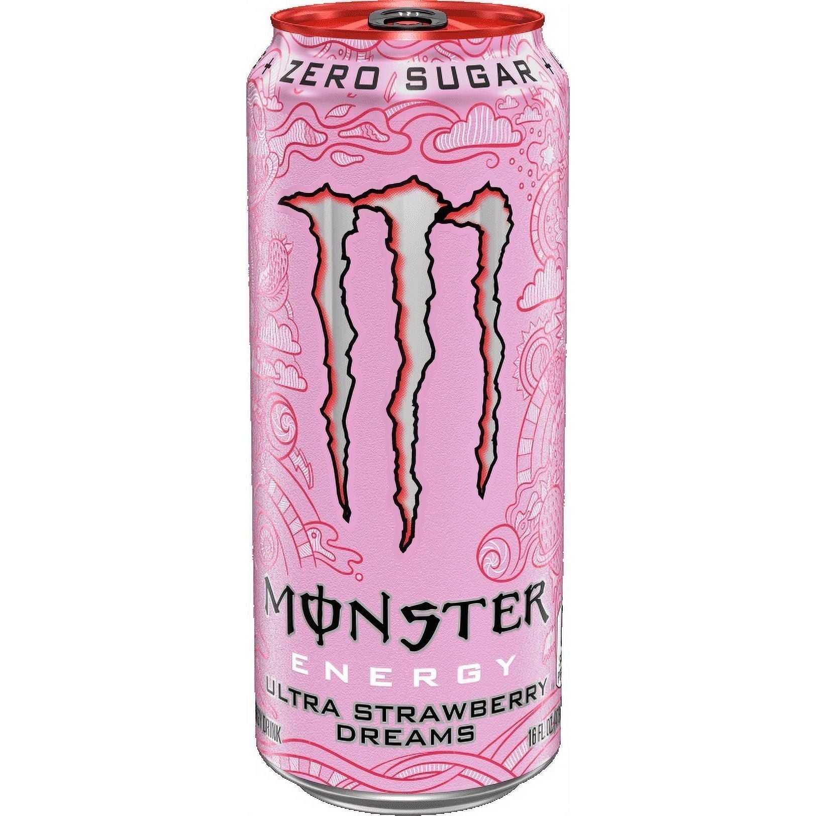 Monster Ultra Strawberry Bliss, 16 fl oz - Monster Energy