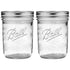 Ball Wide Mouth Pint Mason Jars with Lids & Bands, 16-oz - 2 Pack - Ball