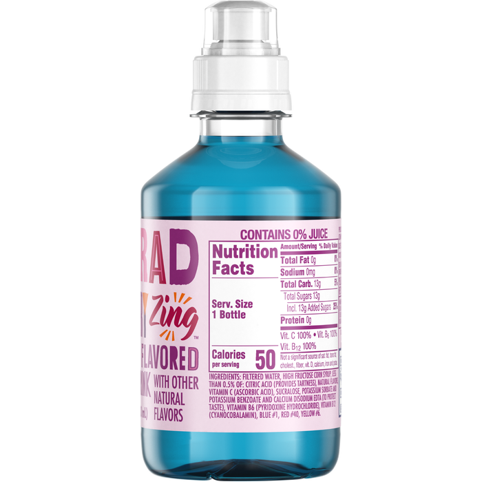Rad Raspberry Zing Juice by Tum-E Yummies, 10.1 oz, Pack of 12 - Tum-e Yummies