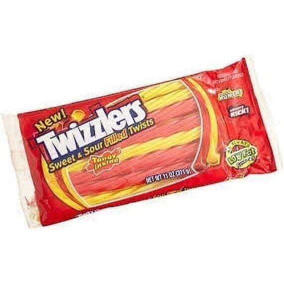 TWIZZLERS Sweet and Sour Filled Twists - Twizzlers