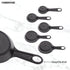 Farberware Professional 10 Piece Plastic Measuring Cup and Spoon Set Black - Farberware