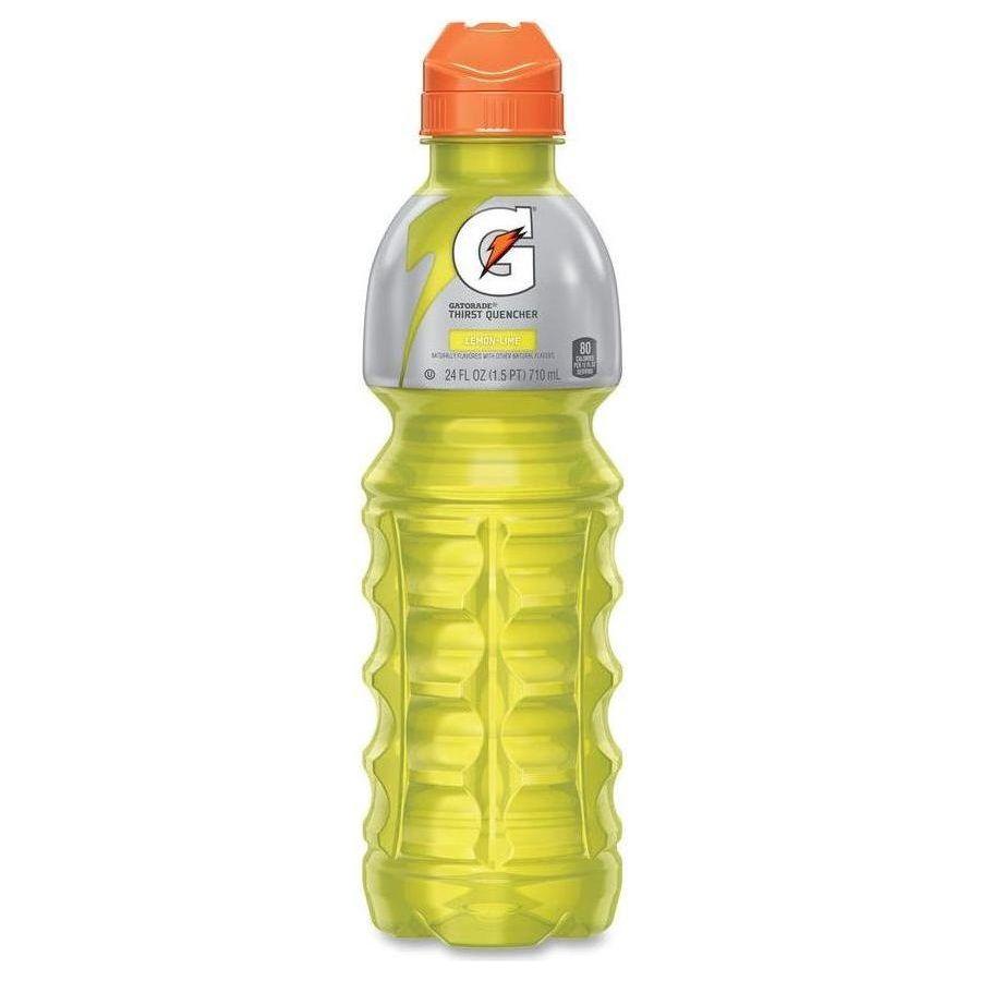 Gatorade Thirst Quencher, Lemon Lime, 24 Fl Oz (Pack of 24) - Gatorade