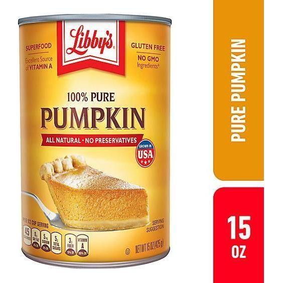 Libby's 100% Pure Pumpkin, 15 Ounce (Pack of 12) - Libby's