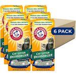 ARM & HAMMER Cat Litter Deodorizer, 20 oz, 6 Pack