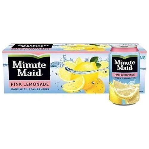 Minute Maid Refreshing Pink Lemonade Juice, 12 fl oz, 12 Cans - Minute Maid