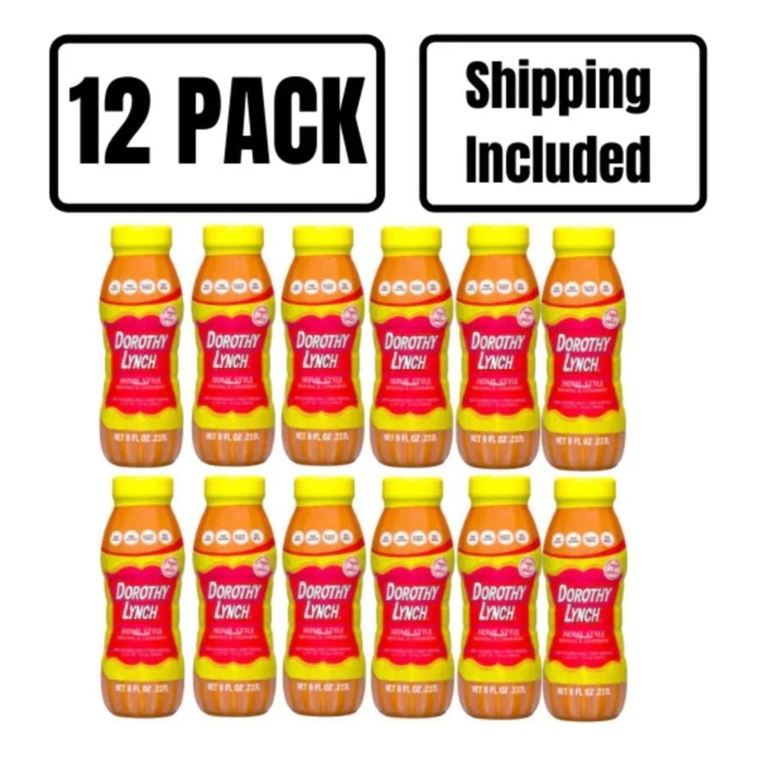 Dorothy Lynch Homestyle Salad Dressing, 8 oz, Pack of 12 - Dorothy Lynch