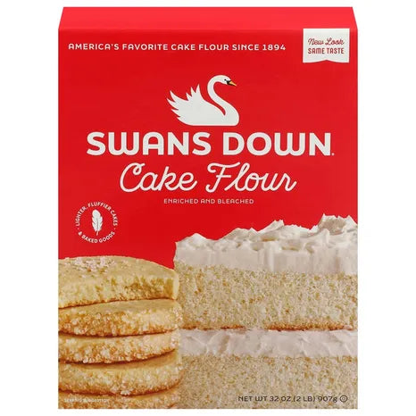 SWANS FLOUR CAKE REGULAR-32 OZ -Pack of 8 - Swan Speakers