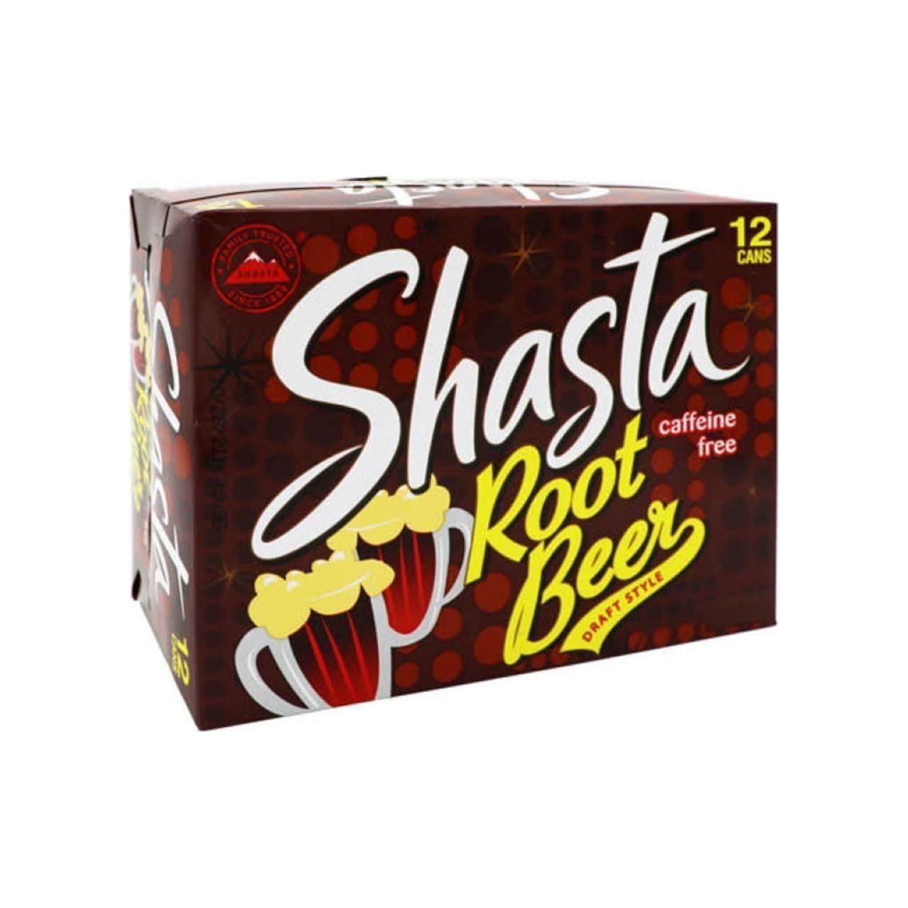 Shasta Root Beer Soda - 24 Cans of 12 oz Refreshing Flavor - Shasta