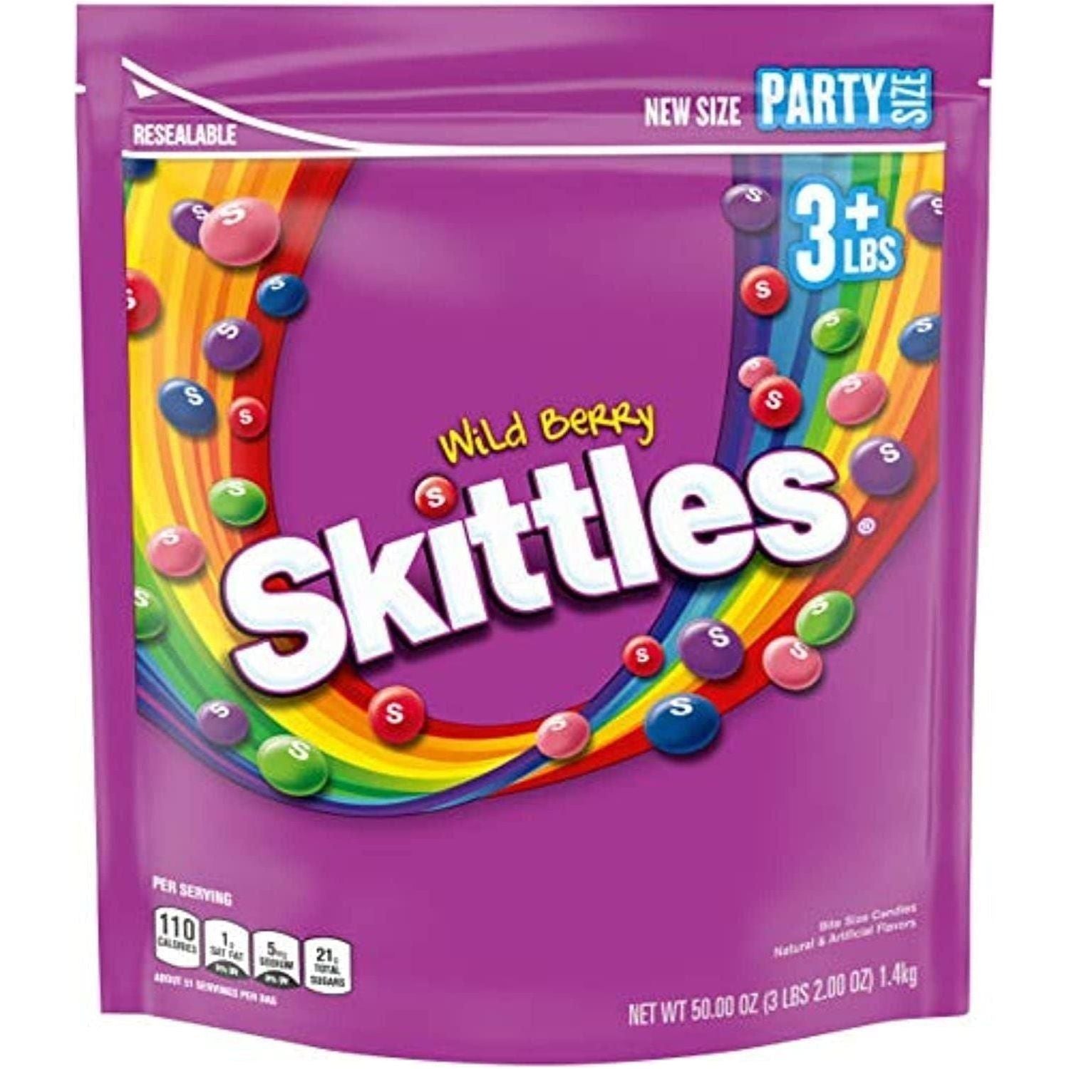 Skittles Skittles Wild Berry Candy Party Size Bag, 50 Ounce - Skittles