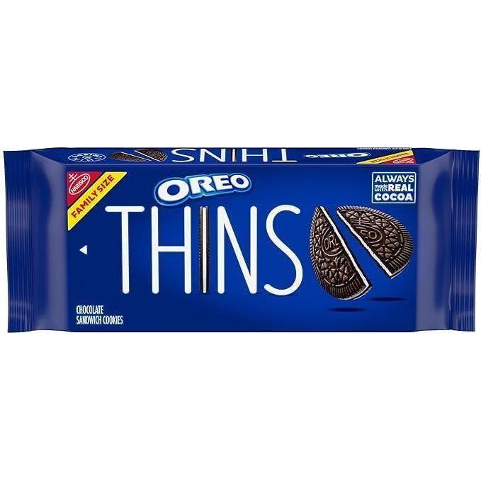 OREO Thins Chocolate Sandwich Cookies Family Pack, 11.78 oz (2 Count) - Oreo