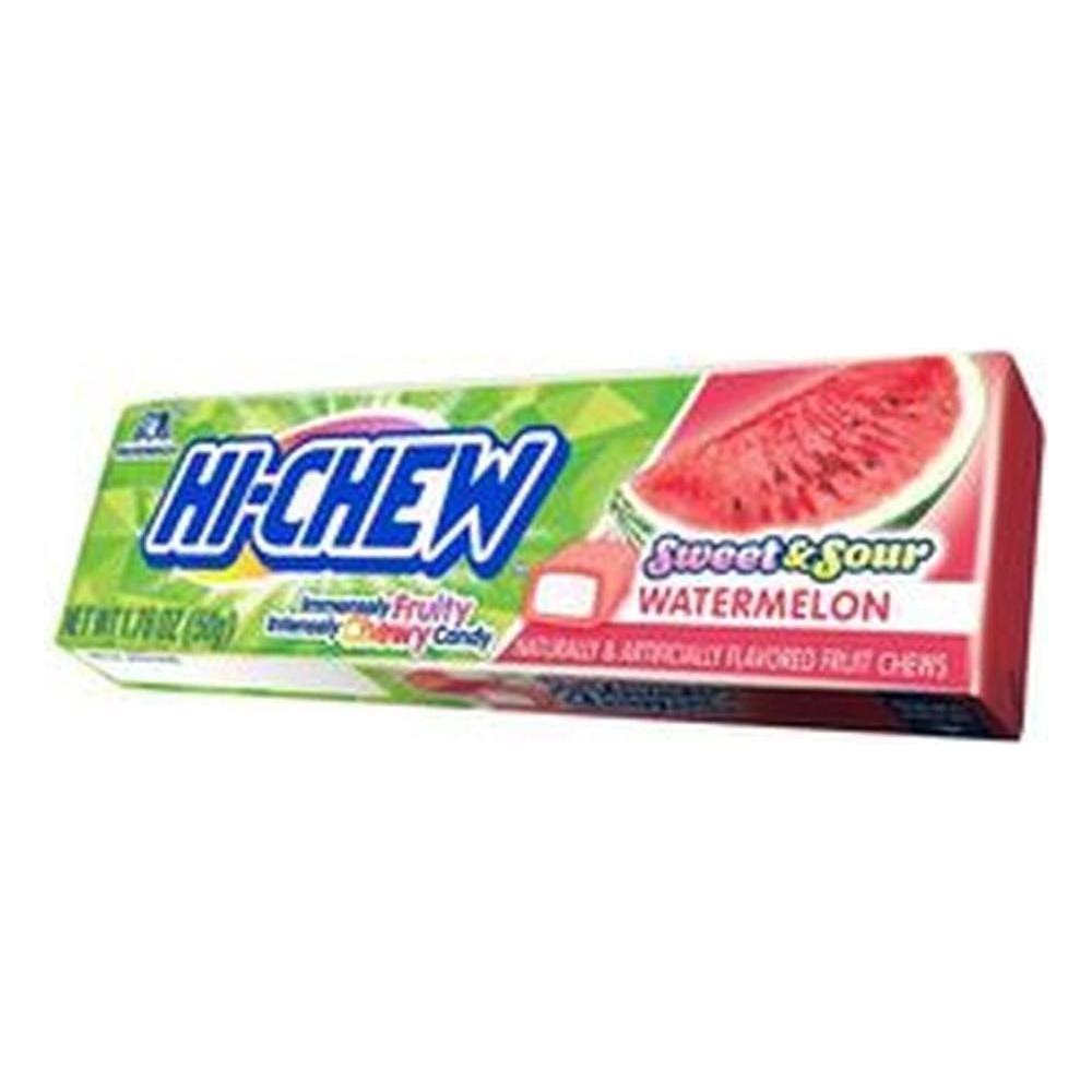 Hi-Chew Stick Chewy Fruit Candy - Watermelon (Pack of 4) - Hi-Chew