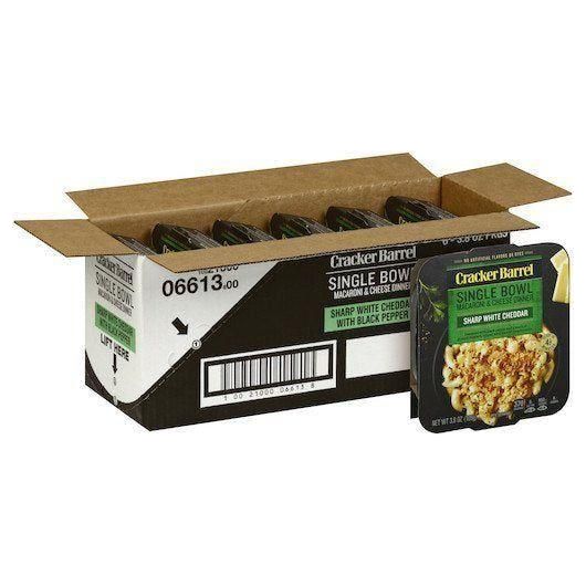 Cracker Barrel Liquid Dinner White Cheddar 6-3.8 Ounce - Cracker Barrel