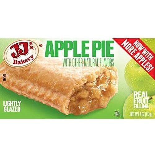 JJ's Bakery Fresh Apple Pie, 4 oz, Pack of 12 - JJ's Bakery