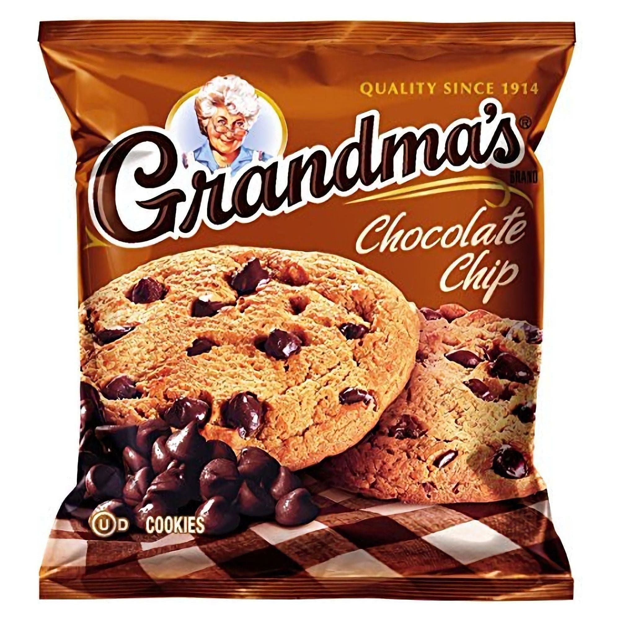 Grandma's Classic Chocolate Chip Cookies, 2.5 Ounce (60 Count) - Grandma's