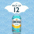 Fresca Sparkling Grapefruit Citrus Soda, 12 oz Cans - 12 Pack Refreshment - Fresca