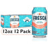 Fresca Zero Calorie Peach Sparkling Beverage, 12 fl oz, 12 Pack Cans - Fresca