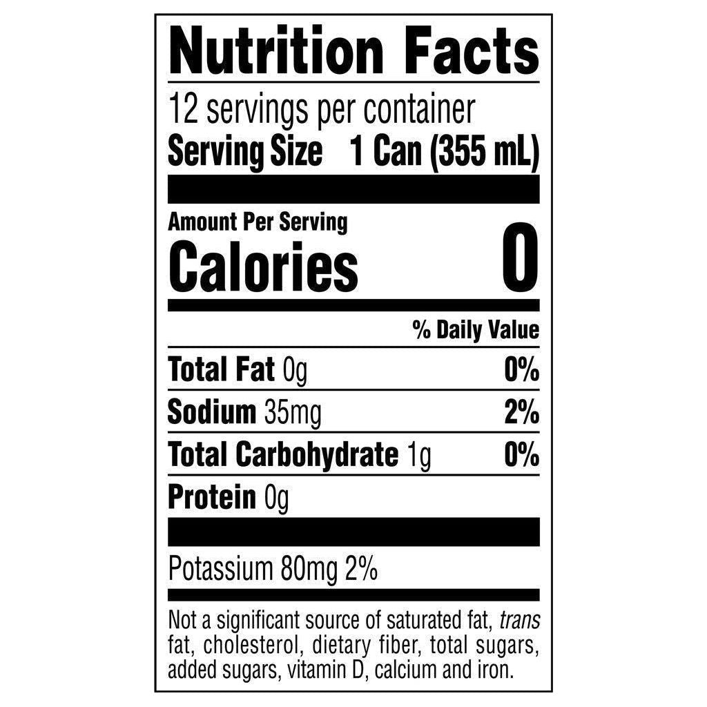 Fresca Zero Calorie Peach Sparkling Beverage, 12 fl oz, 12 Pack Cans - Fresca