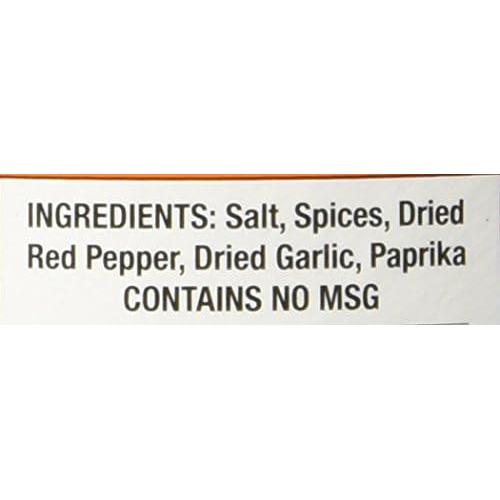 Louisiana Fish Fry Cajun Seasoning 8 oz. Pack of 4 - Louisiana Fish Fry Products