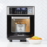 PowerXL 4-in-1 Versa Chef Air Fryer, Oven, Bread Maker, Slow Cooker, with 25 Cooking Presets, Black - PowerXL