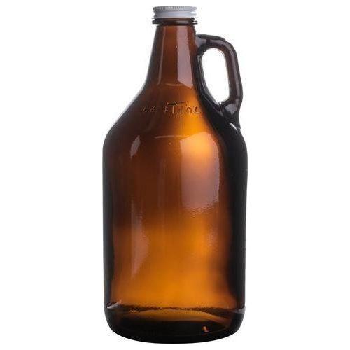 Growler with Lid Amber 64 oz - Fresh Finds Market