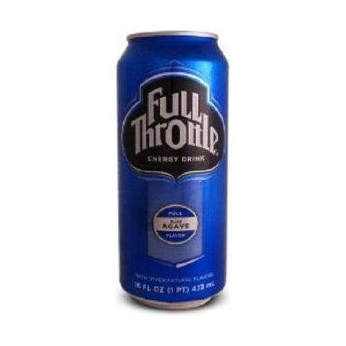 Full Throttle Energy Drink - Agave & Apple Flavor, 16 oz Cans (8-Pack) - Full Throttle