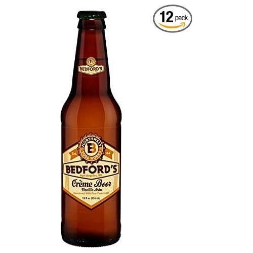 Bedford's Gourmet Creme Soda - 12oz Bottles, Case of 12 - Bedford's