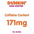 Dunkin' Original, Iced Bottled Coffee Drink, 13.7 fl oz, (Pack of 12) - Dunkin