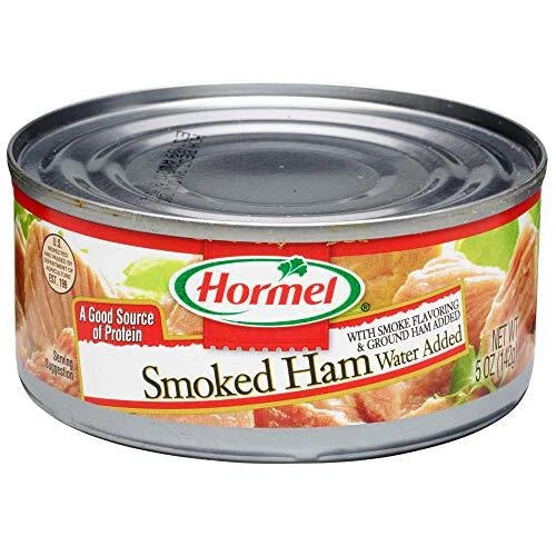 Hormel Smoked Ham - Pack of 6 Convenient 5oz Cans - Hormel