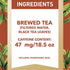 Gold Peak Unsweetened Black Tea Bottles, 18.5 fl oz, 6 Pack - Gold Peak