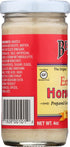 Beaver Brand Extra Hot Horseradish - 4 oz Glass jar (Pack of 12) - BEAVER