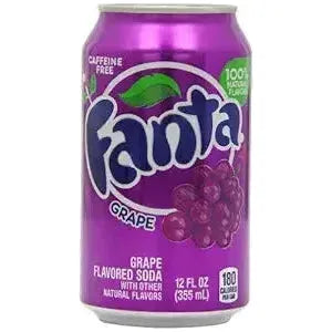Fanta Grape Fizzy Drink, 12 oz Cans - 12 Pack - Fanta