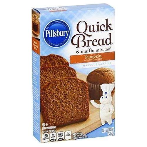 Pillsbury Pumpkin Quick Bread And Muffin Mix, 14 Ounce - Pillsbury