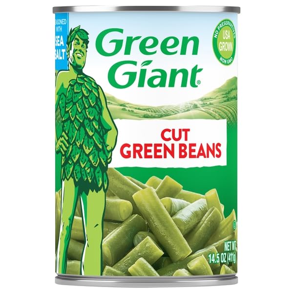 (2 PACK) Green Giant, Cut Green Beans, 14.5 Ounce