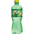 FOXCUP 7UP 20oz Lime Soda Bottles, Pack of 10 (Total of 200 FL OZ) - FOXCUP