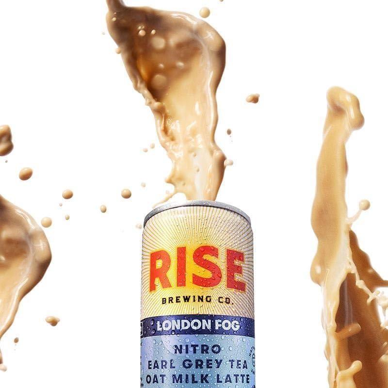 Rise Brewing Co: London Fog Earl Grey Tea Oat Milk Latte, 7 oz - Rise Brewing