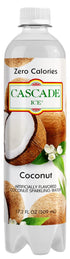 Cascade Ice Sparkling Water, Coconut, 17.2 Fl Oz (Pack of 12) - Cascade Ice