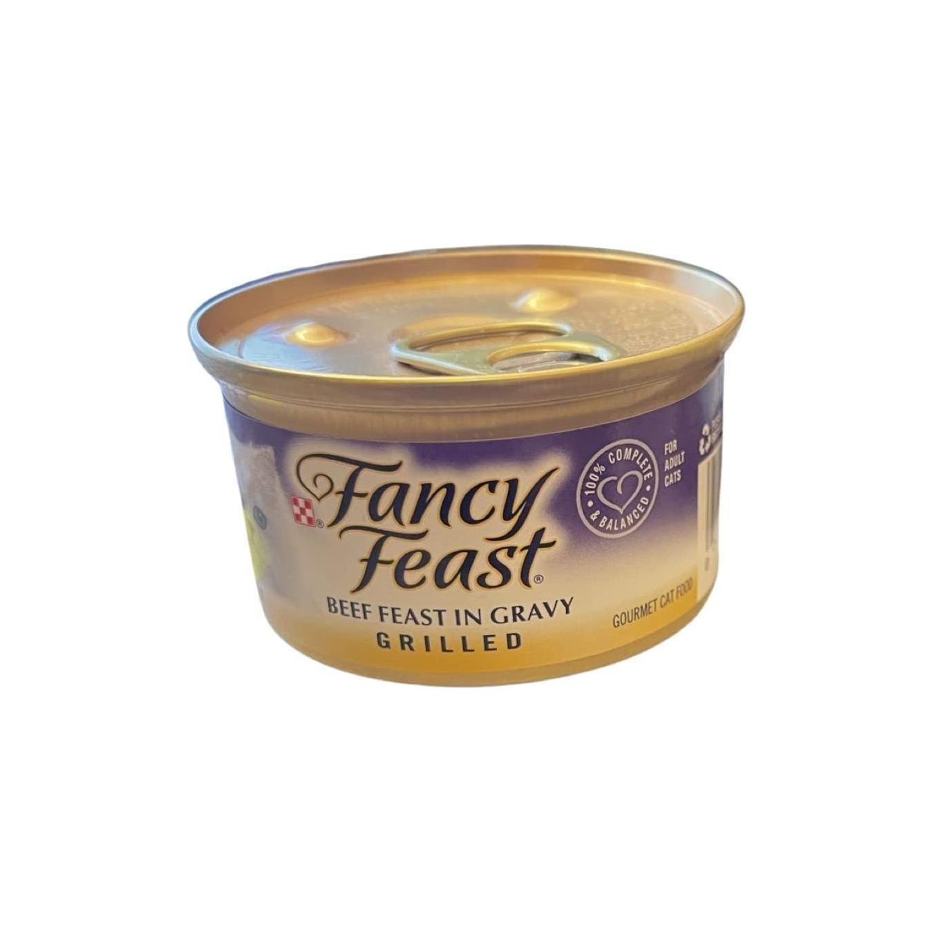 Purina Fancy Feast Grilled Wet Cat Food Beef in Gravy, 3 oz Can - Purina