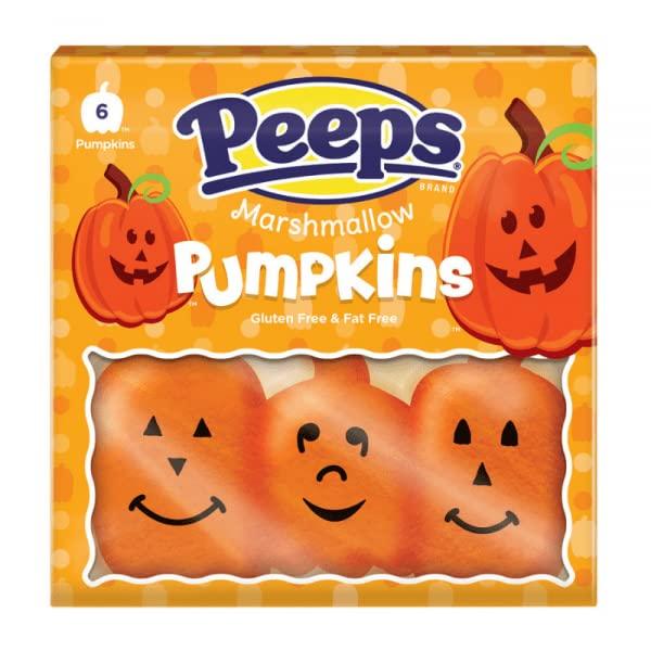 PEEPS Marshmallow Pumpkins, 3 Pack
