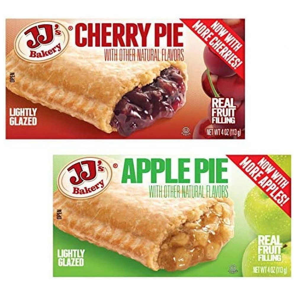 JJ's Bakery Assorted Apple & Cherry Pies | Pack of 12 - JJ's Bakery