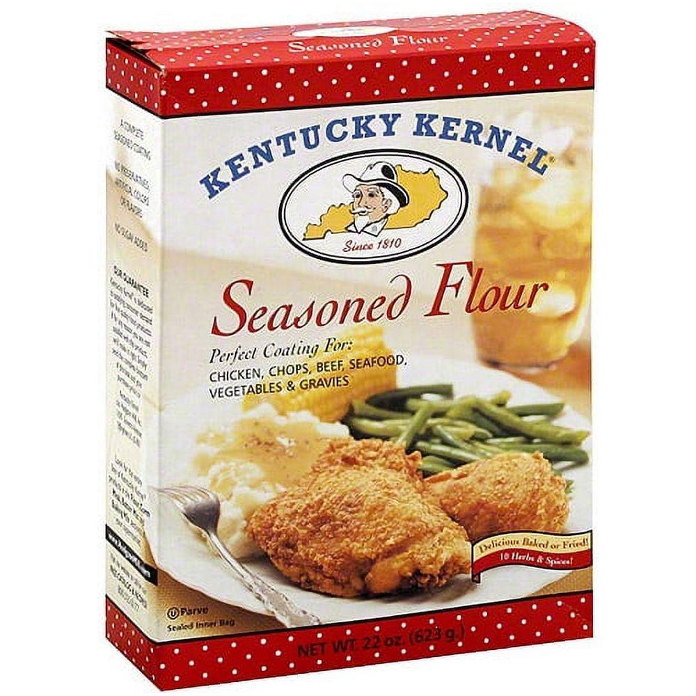 Kentucky Kernel Seasoned Flour, 22 oz (12 Pack) - Kentucky Kernel