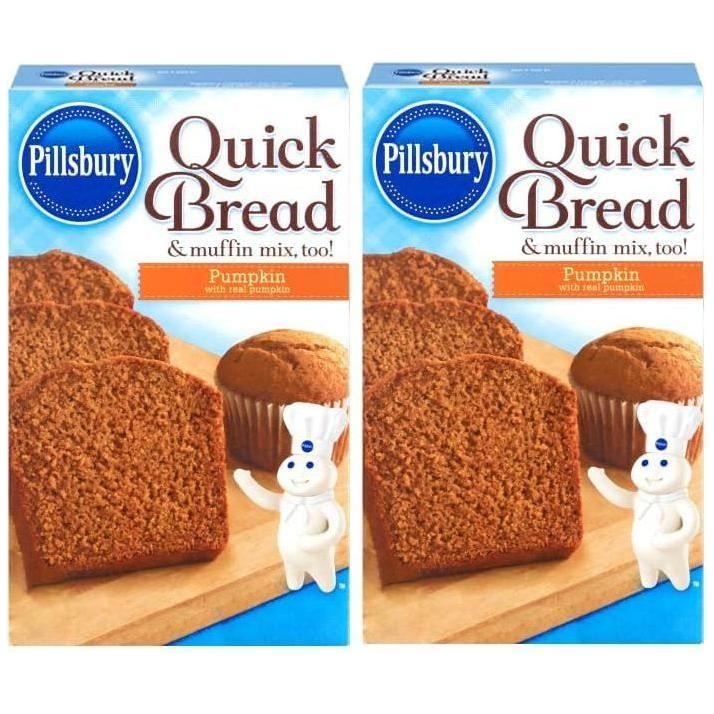 Pillsbury Pumpkin Quick Bread & Muffin Mix 14 oz-Pack of 2 - Pillsbury
