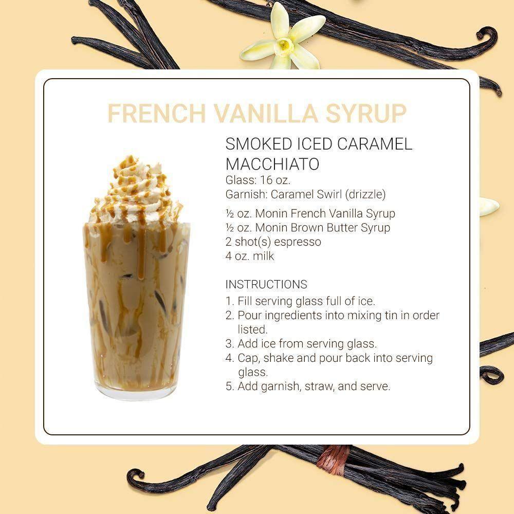 Monin - French Vanilla Syrup 750 ml - Monin