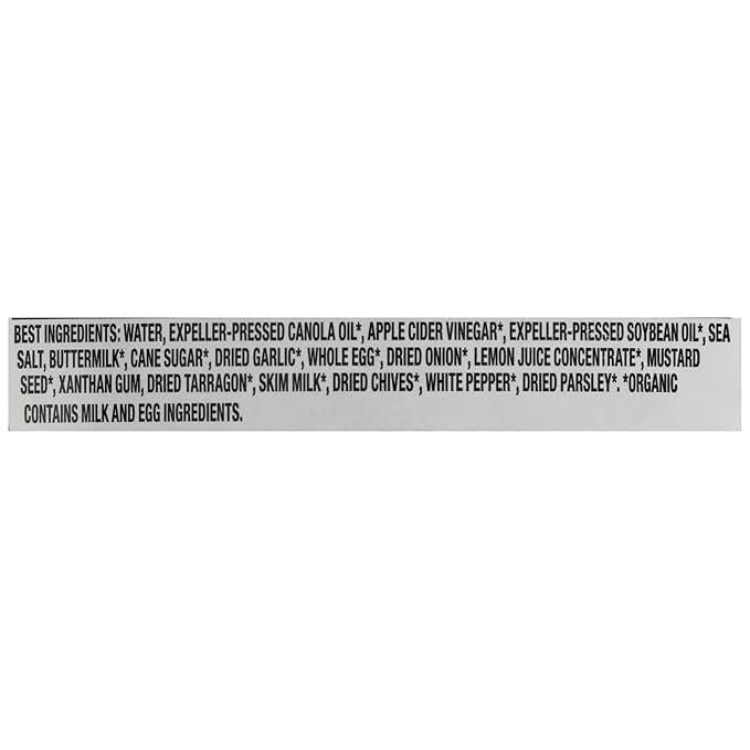 Annie's Naturals Organic Green Goddess Dressing - 8 oz Bottle, Case of 6 - Annie's