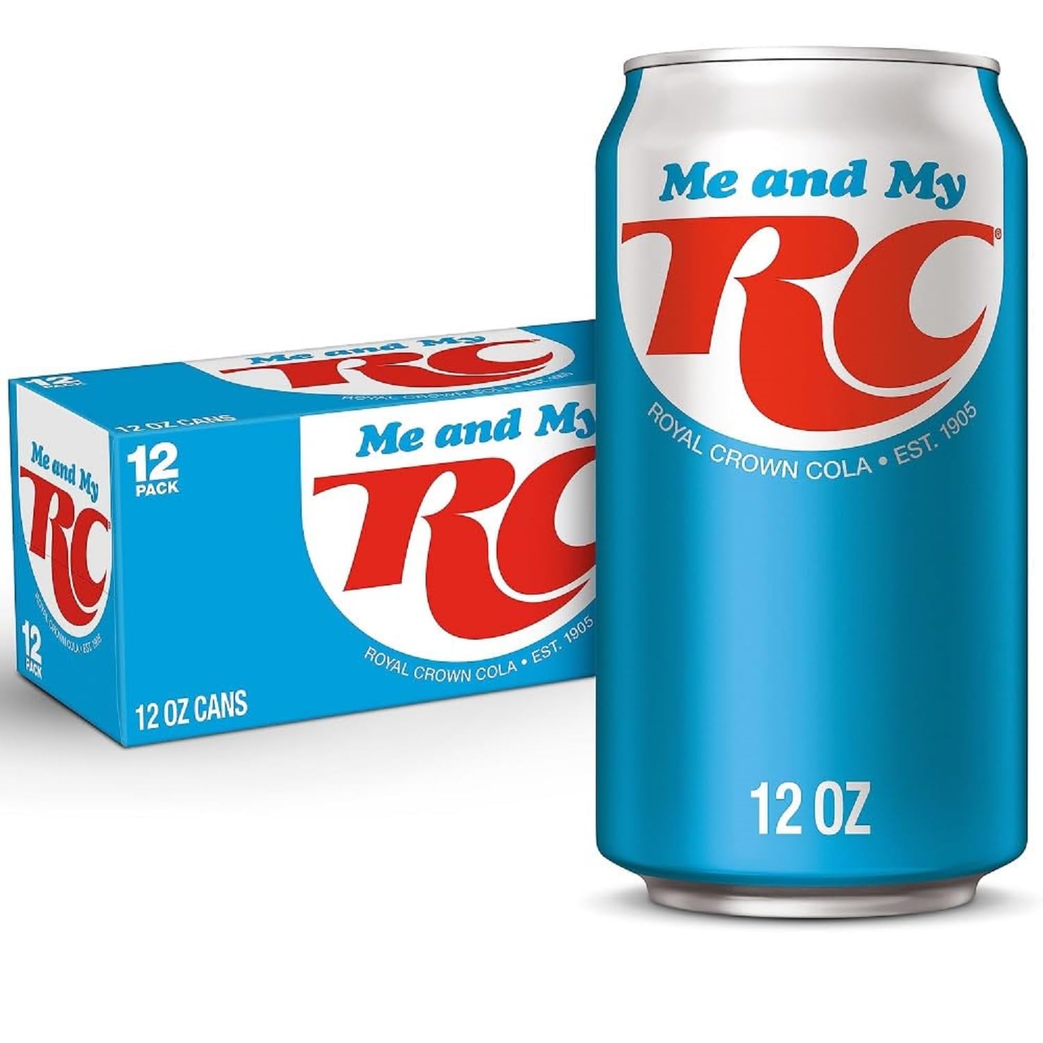 RC Cola Soda, 12 fl oz cans, 12 pack - RC Cola