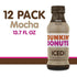 Dunkin' Mocha, Iced Bottled Coffee Drink, 13.7 fl oz, 12 Bottles - Dunkin