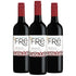 Sutter Home FRE Premium Red Blend Non-Alcoholic Wine From California Vineyards, 750 ml, 3 Pack