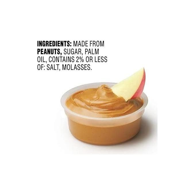 JIF To Go Natural Creamy PB 8 Cups (1.5 oz) - Pack of 6 - Jif