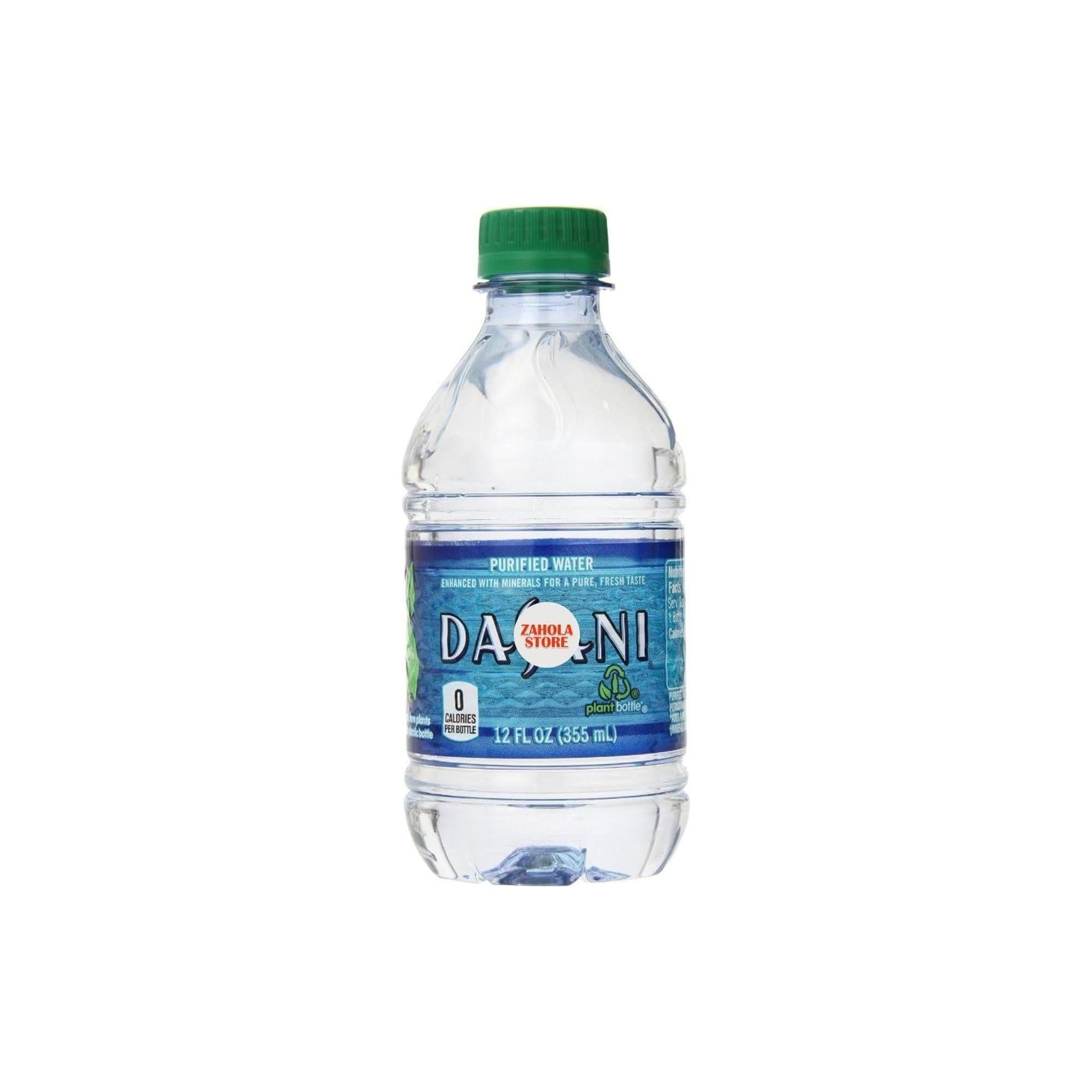 Dasani Purified Water 12 Fl. Oz. - Value Pack of 8 Bottles - Coca-Cola