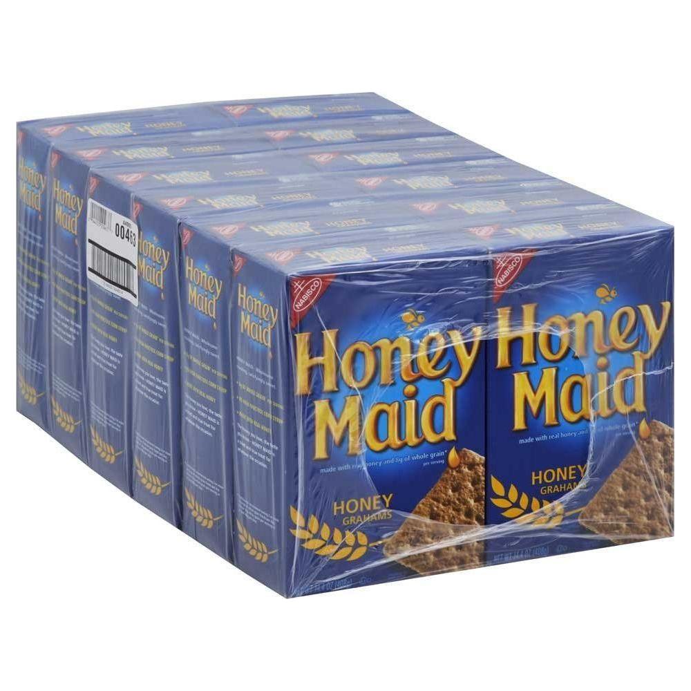 Honey Maid Real Honey Graham Crackers - 14.4 oz Family Size - Honey Maid